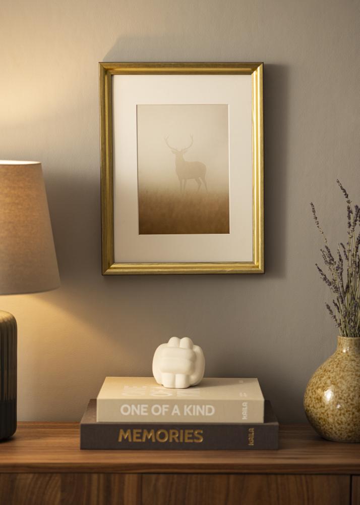 Cornice Arjeplog Oro - Dimensioni personalizzabili