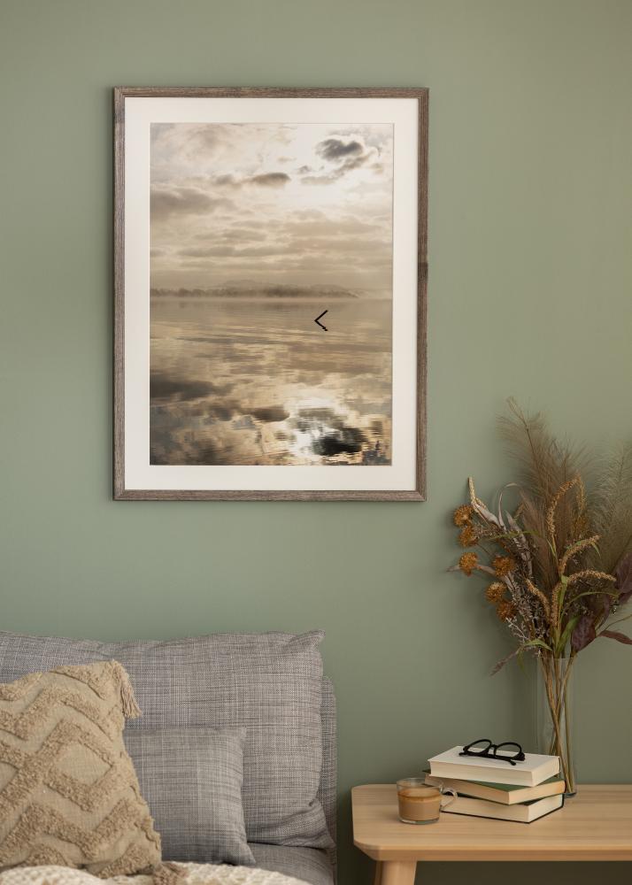 Cornice Fiorito Noce 30x40 cm