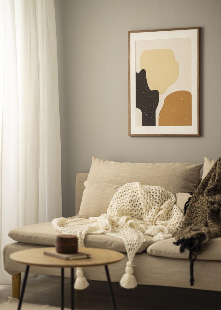 Cornice Soul Walnut Veneer Vetro acrilico 13x18 cm