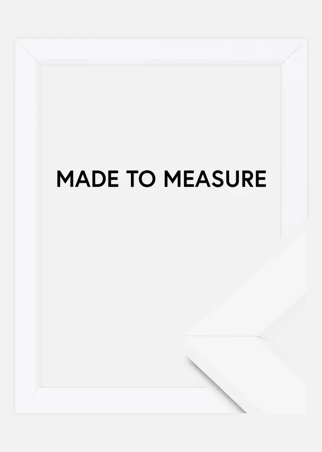 Cornice Åsarna Bianco - Dimensioni personalizzabili