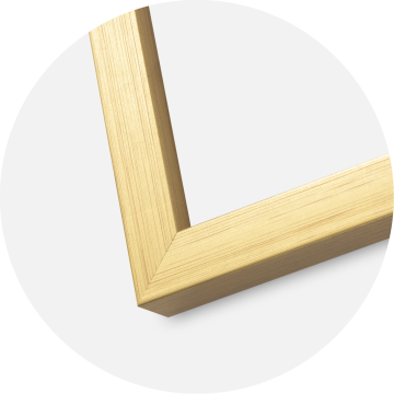 Blocky Oro 85x115 cm - Passe-partout Bianco 70x100 cm