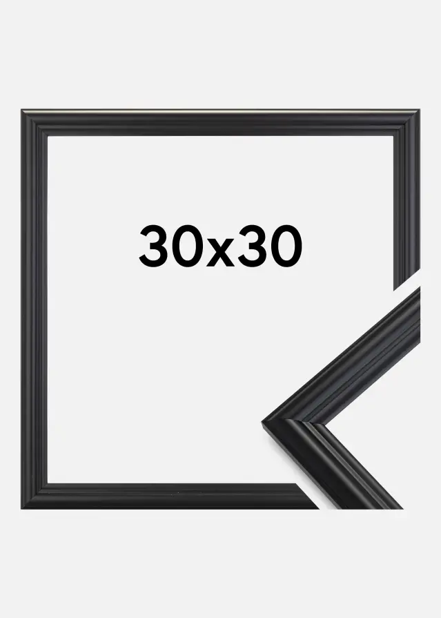 Cornice Siljan Nero 30x30 cm
