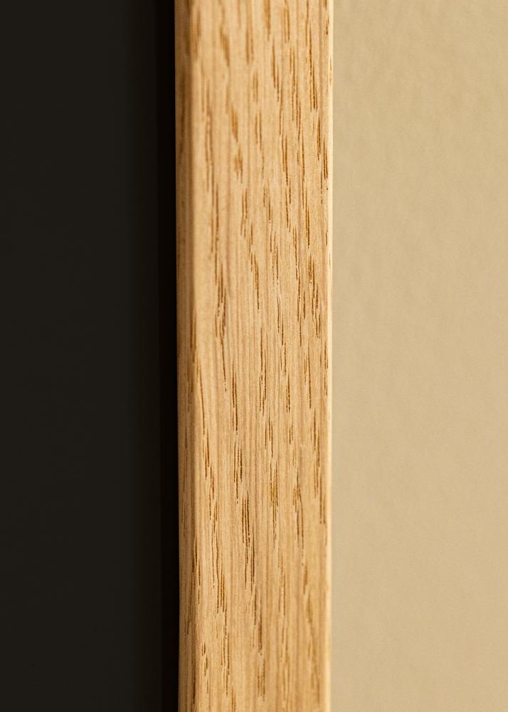 Cornice Trendline Rovere 30x40 cm - Passe-partout Nero 20x28 cm