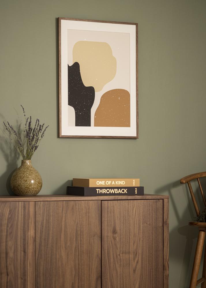 Cornice Soul Walnut Veneer Vetro acrilico 13x18 cm