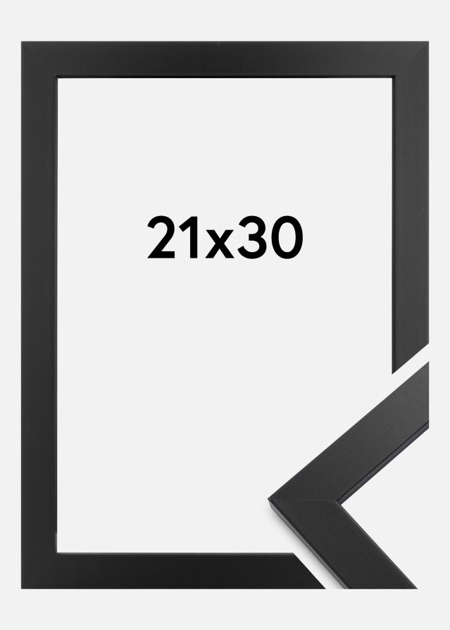 Cornice Black Wood Vetro acrilico 21x30 cm
