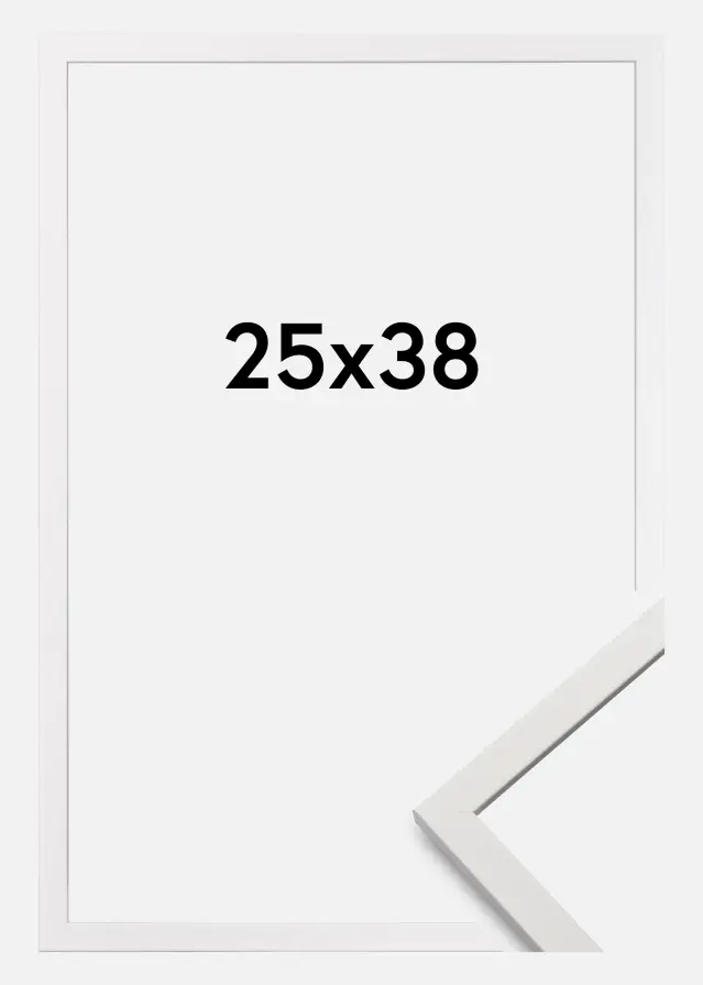 Cornice Edsbyn Bianco 25x38 cm