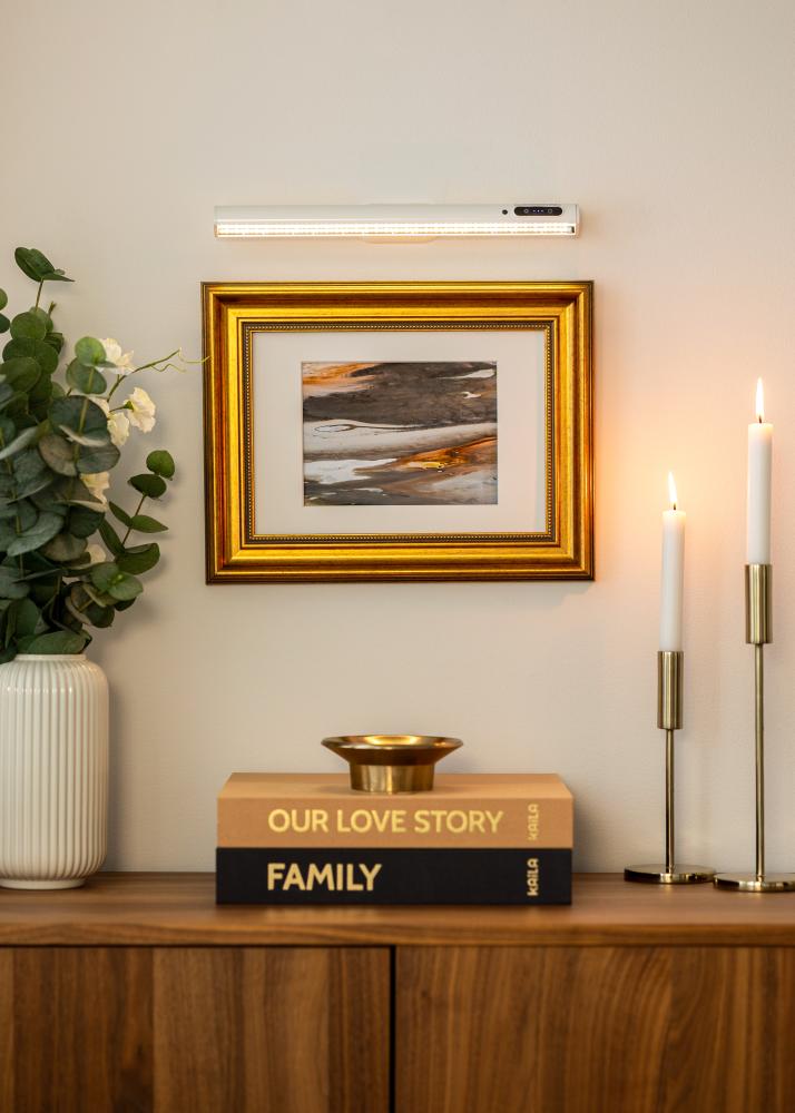 KAILA Illuminazione per quadri a batteria 35 cm - Bianco