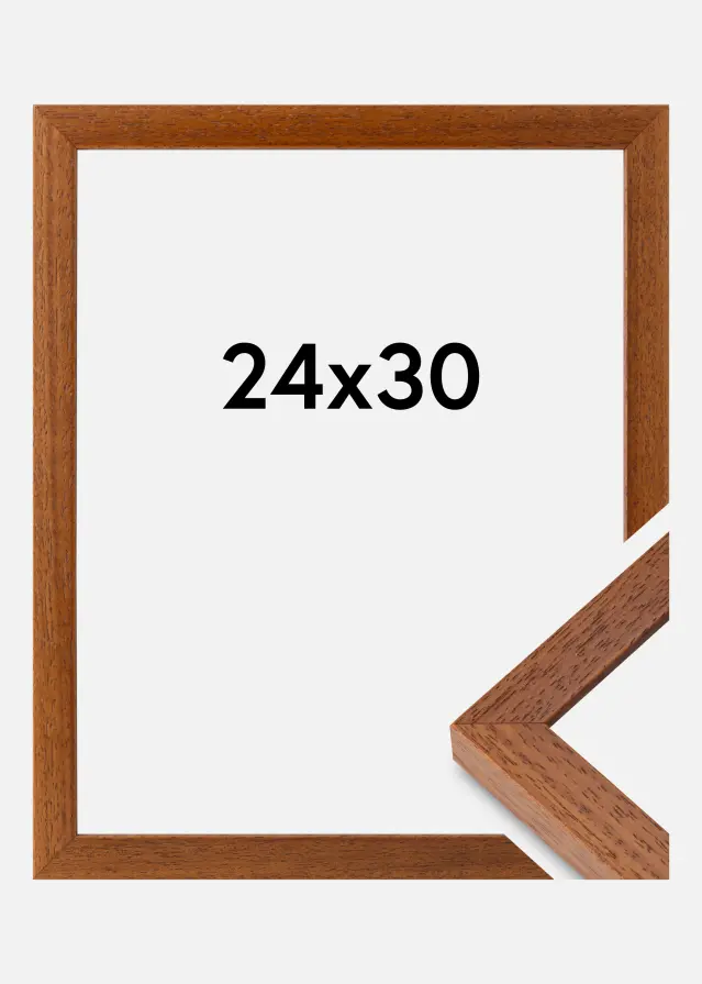 Cornice Hermes Vetro Acrilico Faggio 24x30 cm