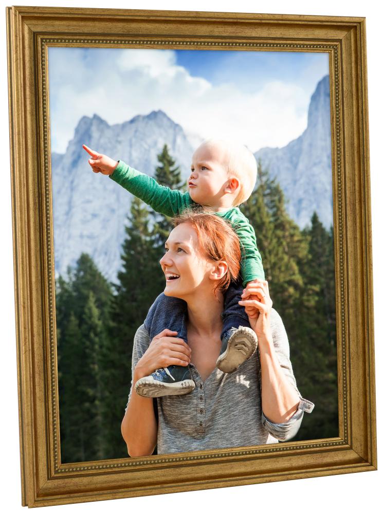 Cornice Haga Oro - Dimensioni personalizzabili