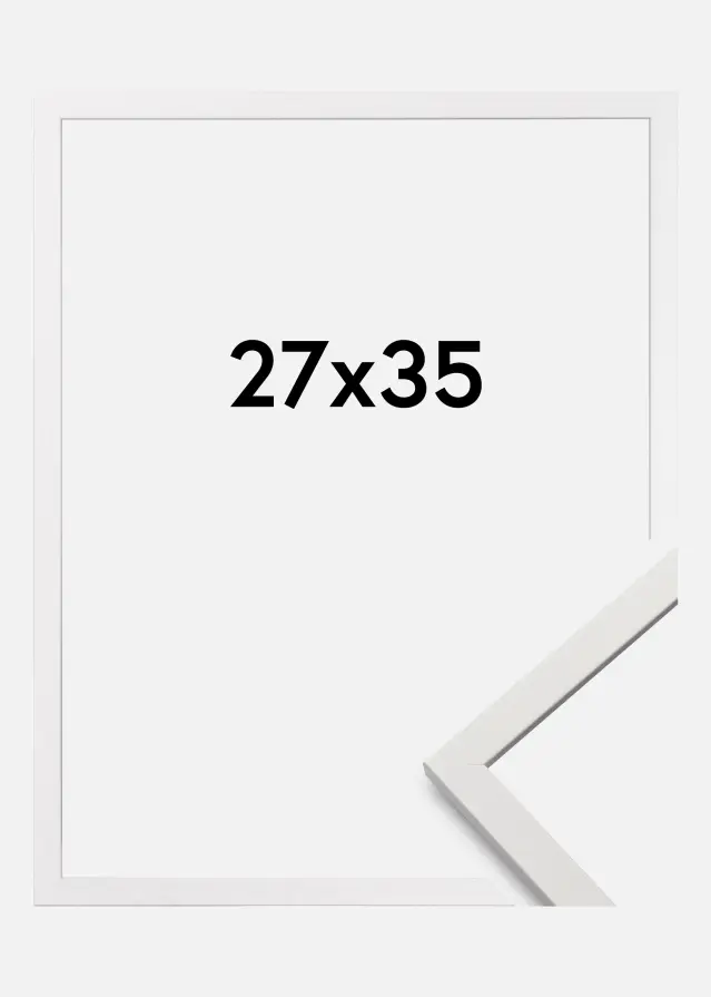 Cornice Edsbyn Bianco 27x35 cm