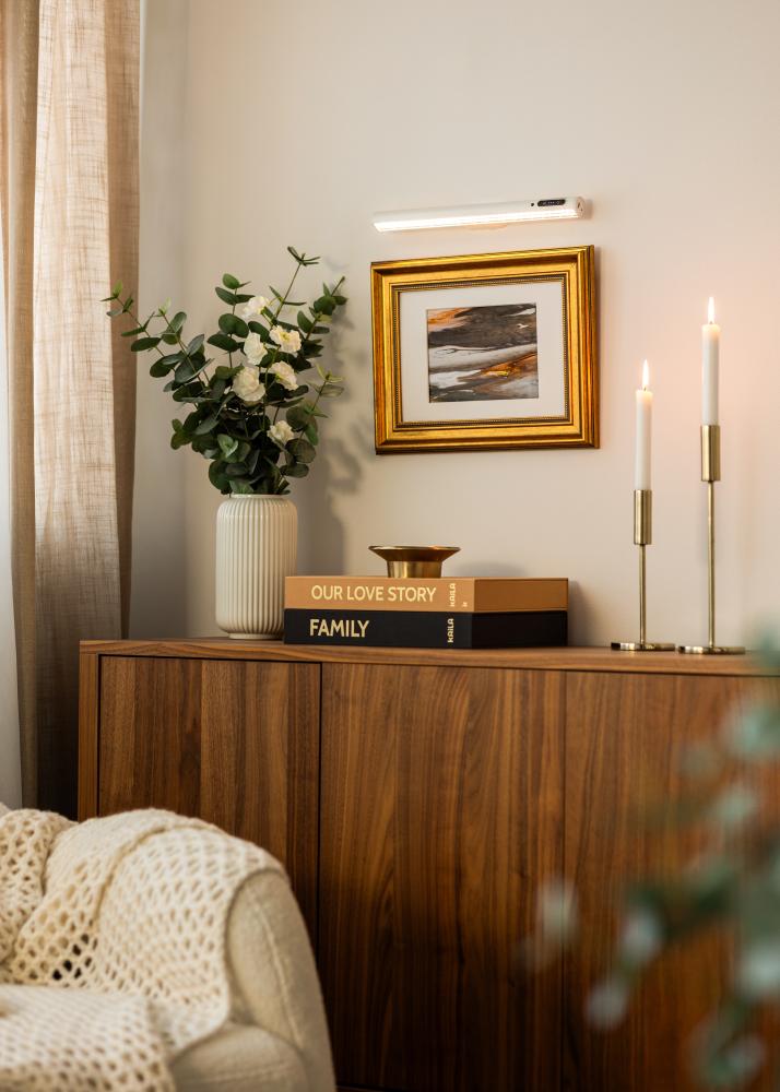 KAILA Illuminazione per quadri a batteria 35 cm - Bianco