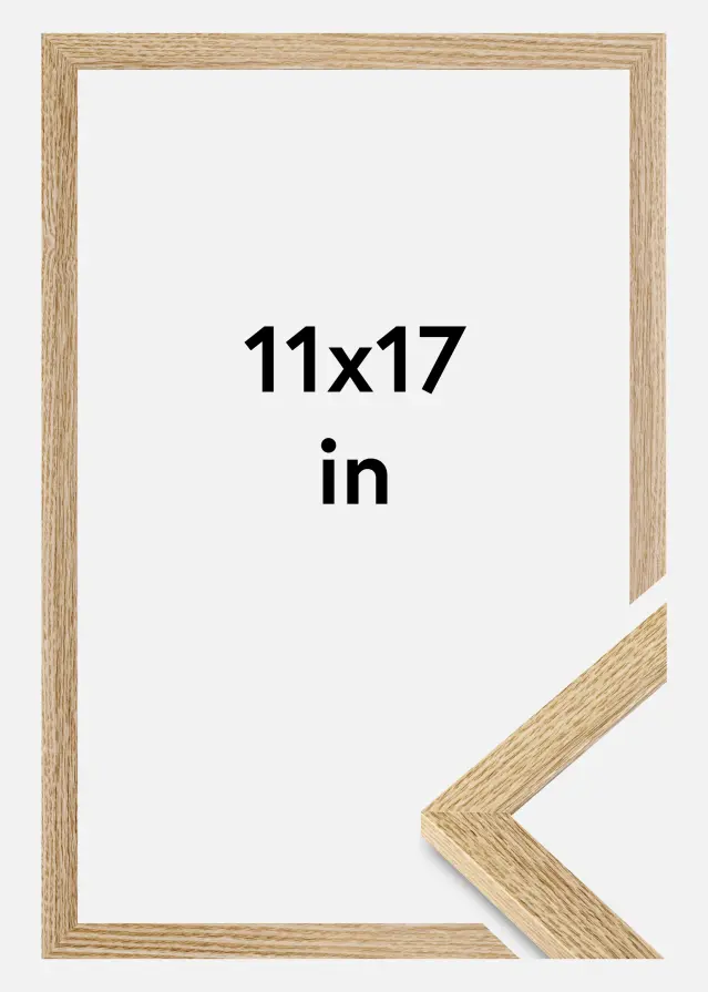Cornice Selection Vetro acrilico Rovere 11x17 inches (27,94x43,18 cm)