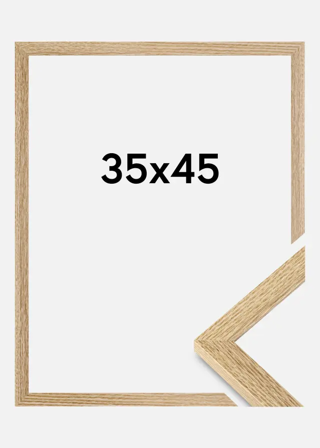 Cornice Selection Vetro Acrilico Rovere 35x45 cm