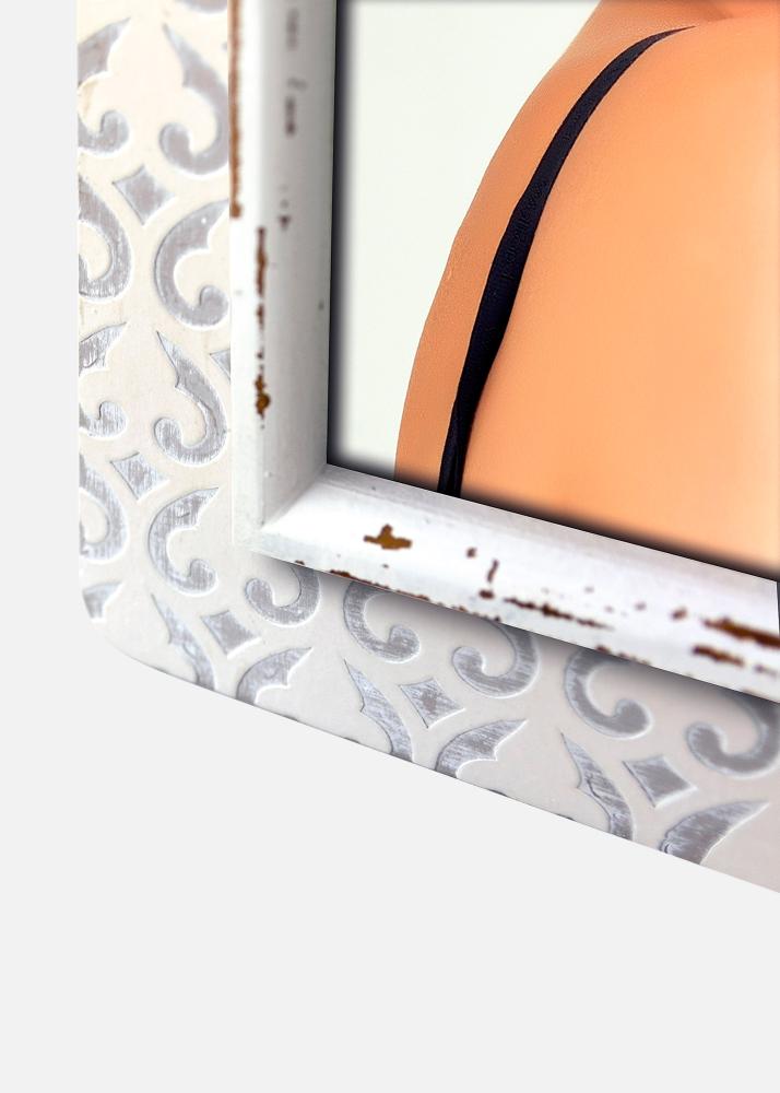 Cornice Hadrien Bianco 15x20 cm