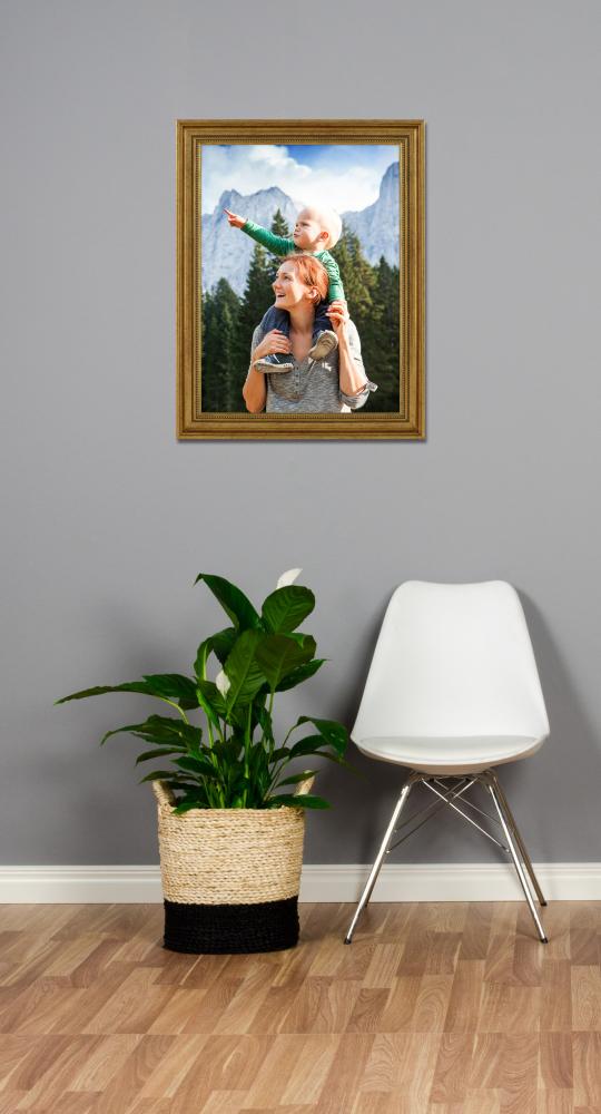 Cornice Haga Oro - Dimensioni personalizzabili