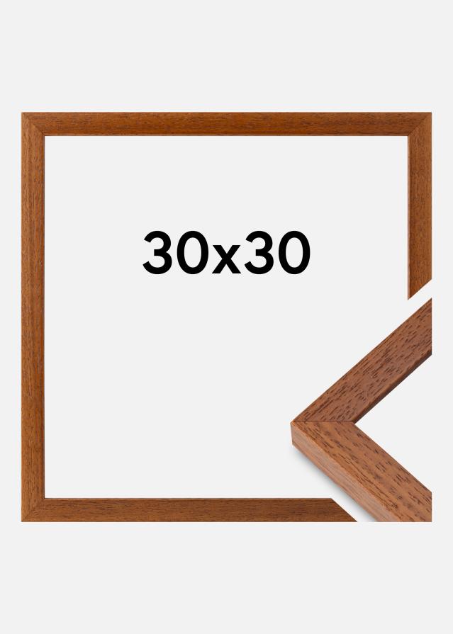 Cornice Hermes Vetro Acrilico Faggio 30x30 cm