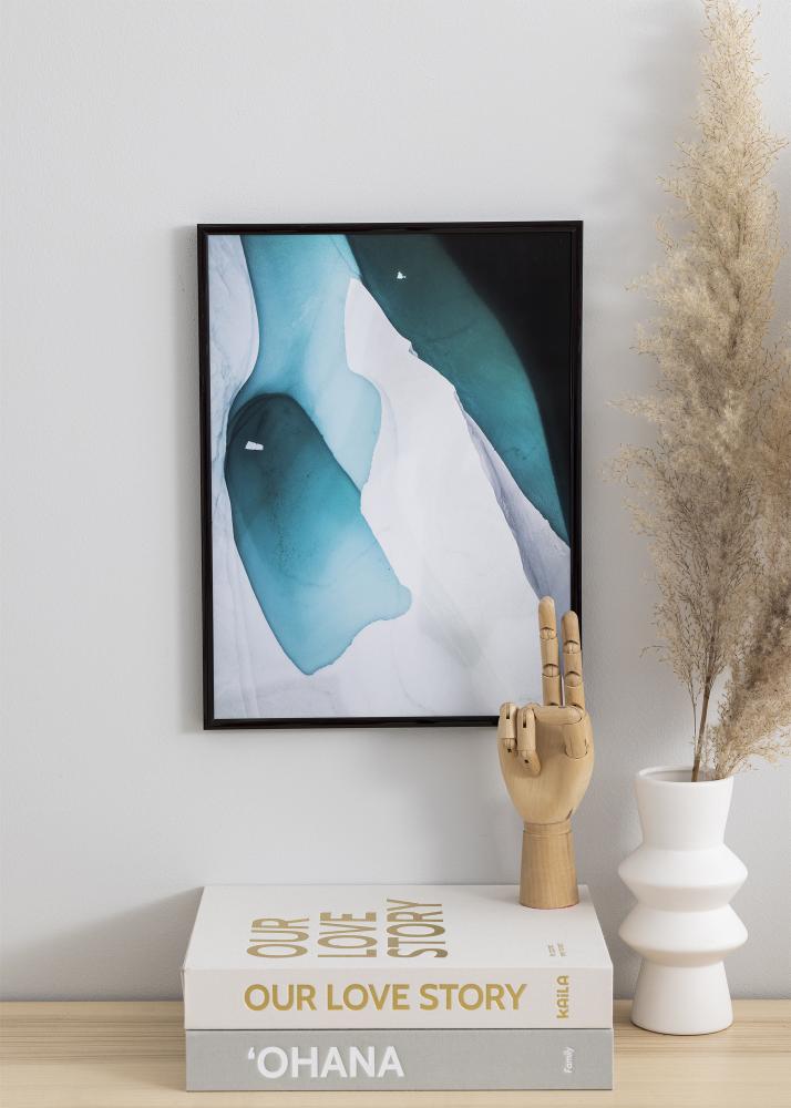 Cornice New Lifestyle Espresso Brown 30x40 cm - Passe-partout Nero 18x27 cm