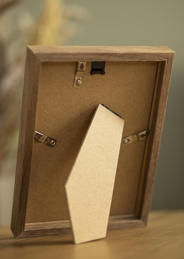 Cornice Soul Walnut Veneer Vetro acrilico 13x18 cm