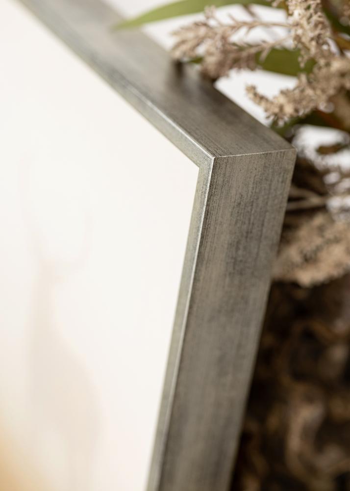 Cornice per Tele Geb Argento/Bianco - Su misura