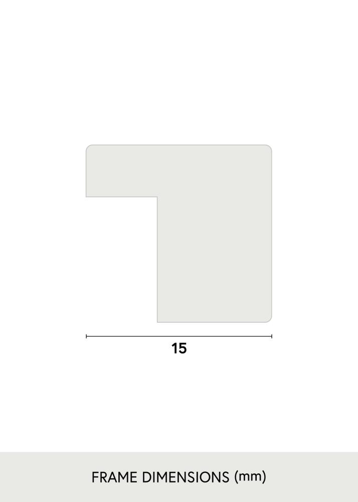 Specchio Solid Oak 43x123 cm