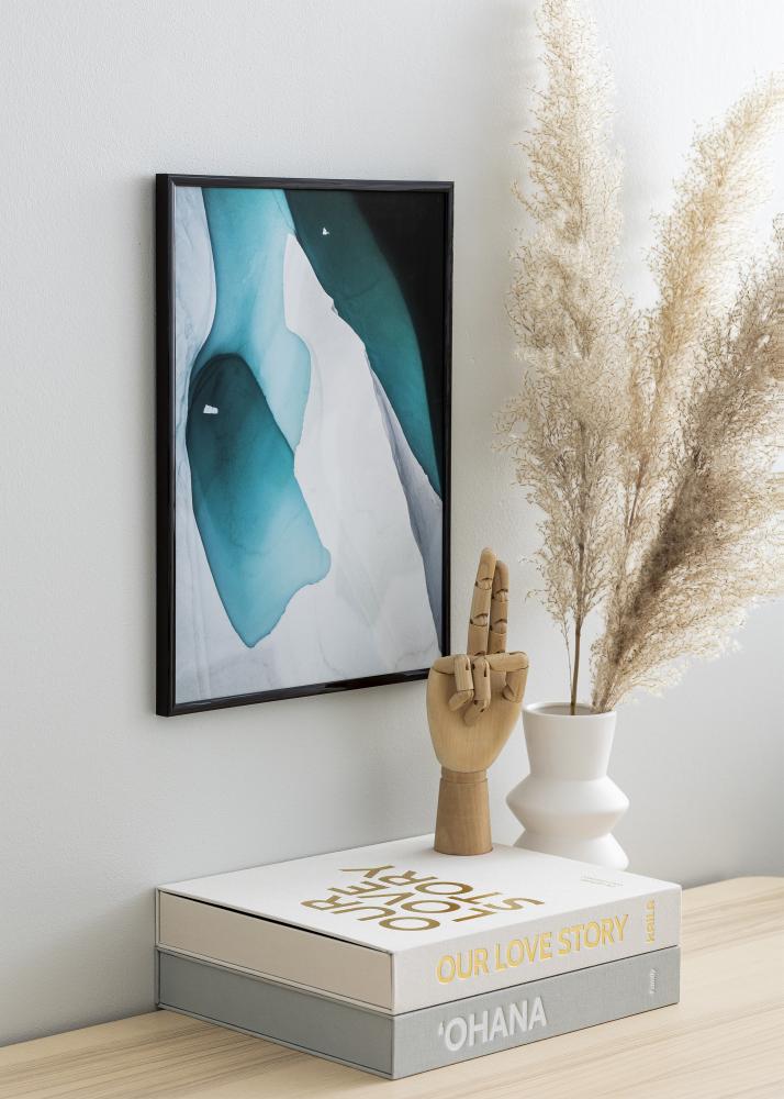 Cornice New Lifestyle Espresso Brown 30x40 cm - Passe-partout Nero 18x27 cm