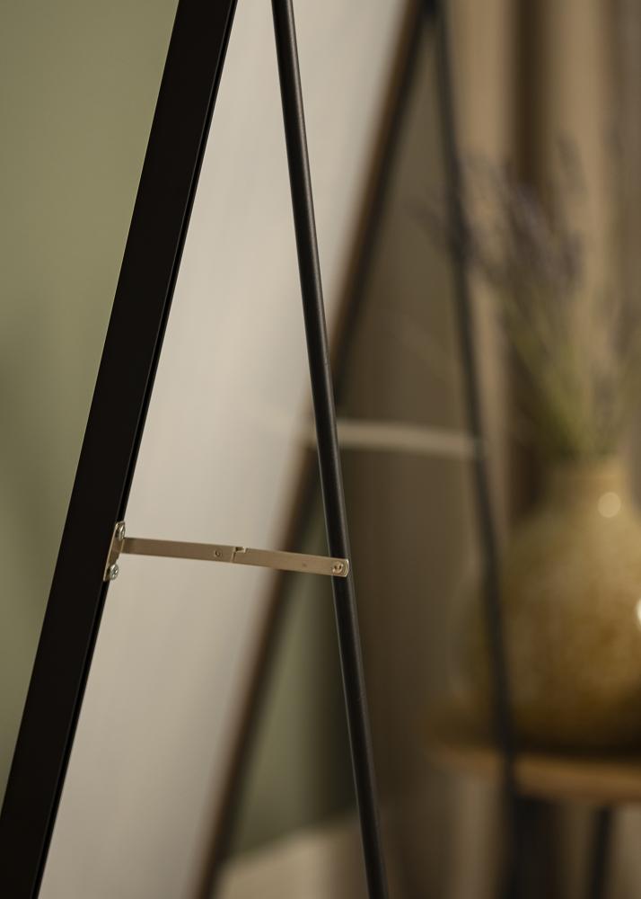 Specchio Tall Rectangle Nero 55x150 cm