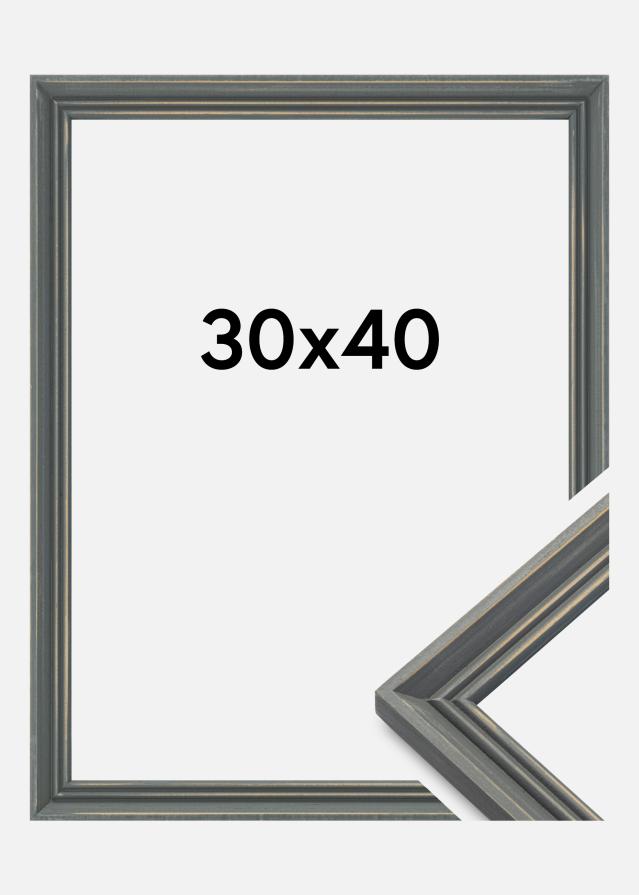 Cornice Vintage Home Grigio 30x40 cm