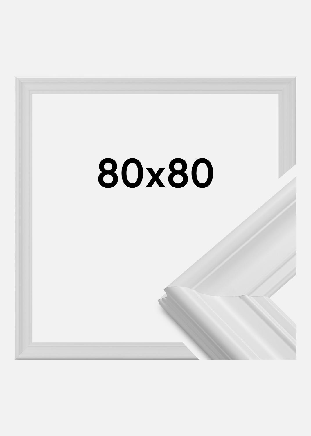 Product Image for Cornice Mora Premium Vetro acrilico Bianco 80x80 cm