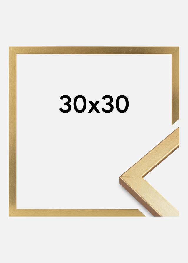 Cornice Minerva Acrilico Oro 30x30 cm