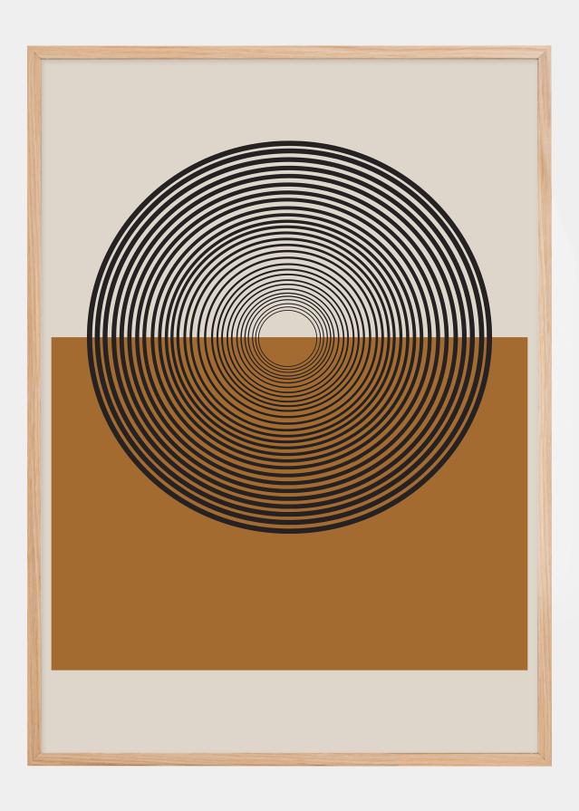 Rétro Landscape Poster