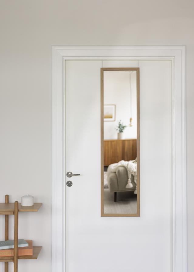Specchio Overdoor Rovere 34x126 cm