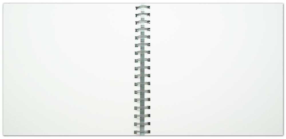 Colors of Life Bianco - 24x23 cm (48 Pagine bianche / 24 fogli)