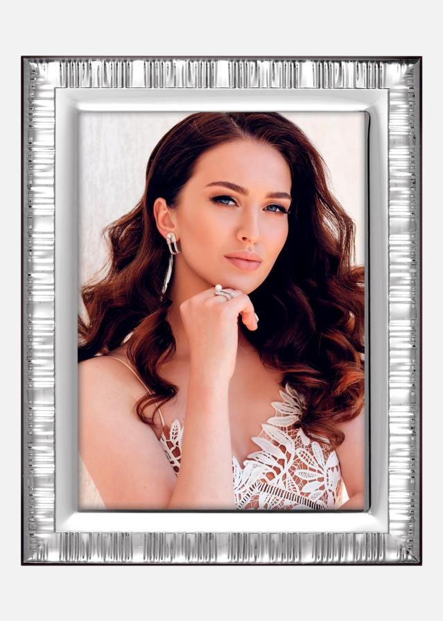 Cornice Rieti Argento 15x20 cm