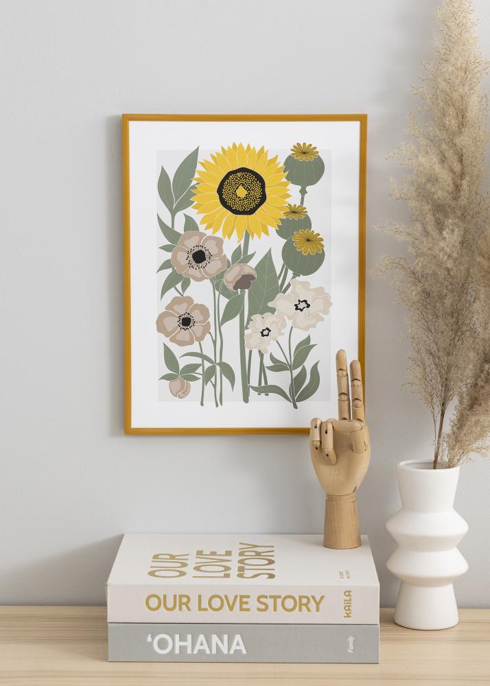 Cornice New Lifestyle Vetro acrilico Coffee Brown 30x40 cm