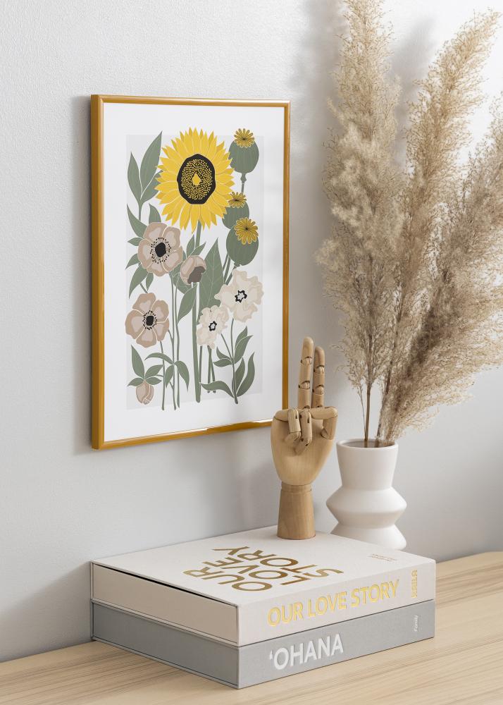 Cornice New Lifestyle Vetro acrilico Coffee Brown 30x40 cm