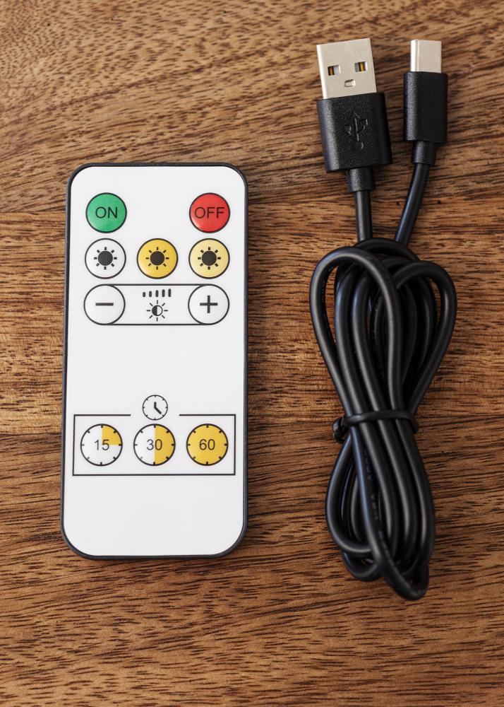 KAILA Illuminazione per quadri a batteria 35 cm - Bianco