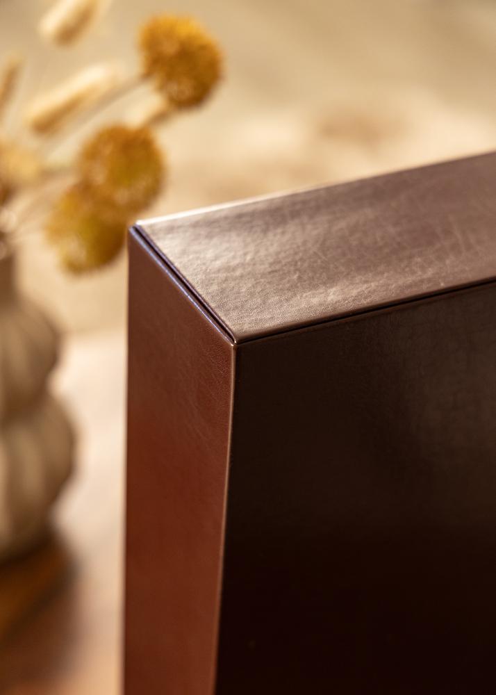 Scatola portaoggetti compatibile con raccoglitore ad anelli Together marrone A4