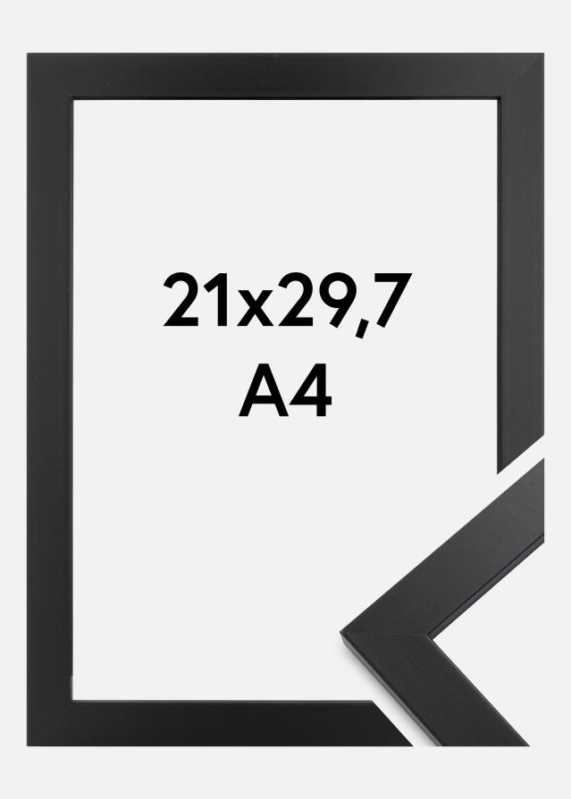 Cornice Black Wood Premium Antiriflesso 21x29,7 cm (A4)