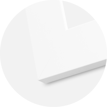 Härjedalen Bianco 85x115 cm - Passe-partout Bianco 70x100 cm