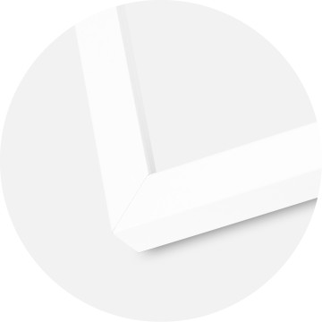 BGA Cornice profonda Vetro acrilico Bianco 70x100 cm