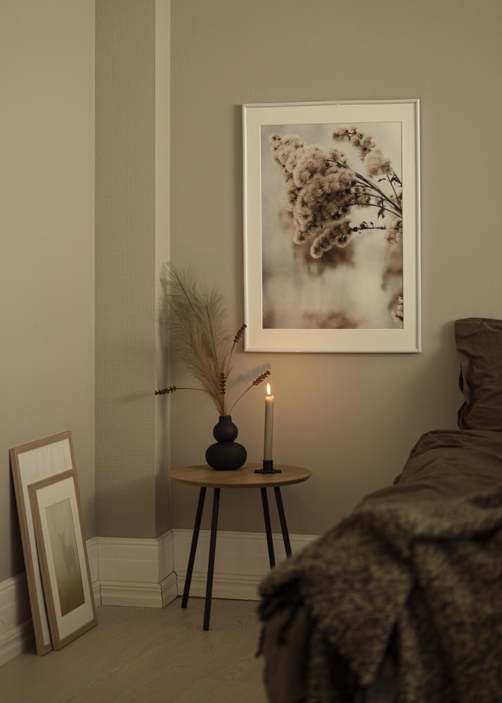 Cornice Victoria Vetro acrilico Bianco 50x70 cm