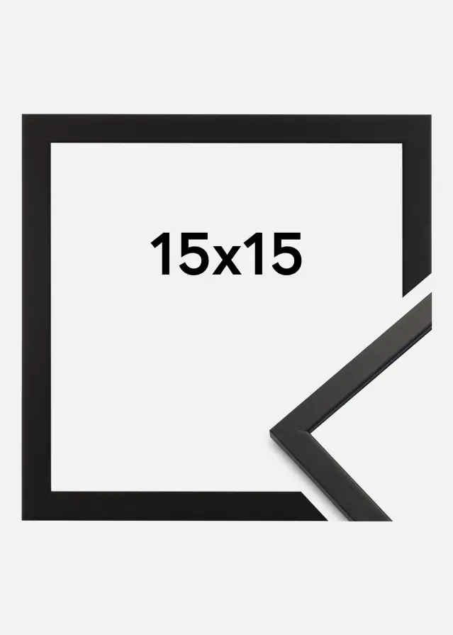 Cornice Edsbyn Nero 15x15 cm
