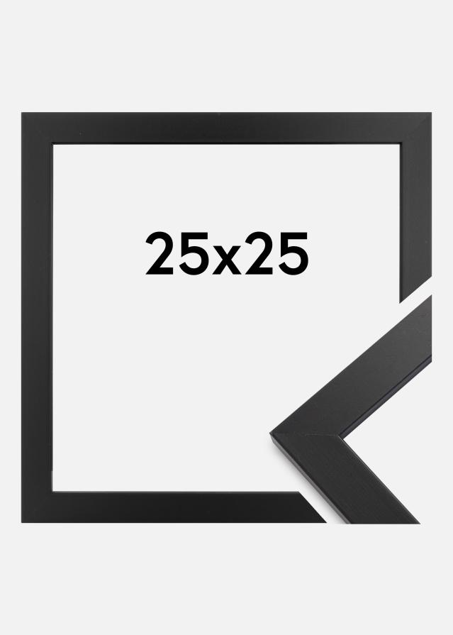 Cornice Black Wood 25x25 cm