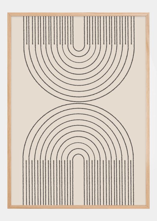 Simple Arch Composition Poster