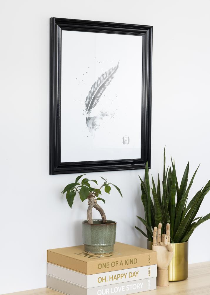 Cornice Charleston Nero 15x20 cm