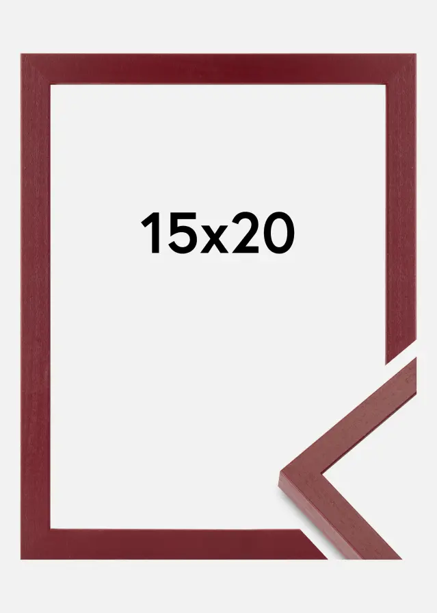 Colorful Vetro acrilico Rosso 15x20 cm