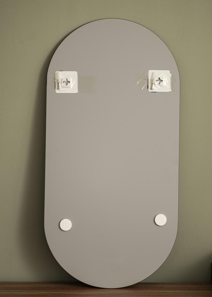 KAILA Specchio Ovale Dark Bronze 35x70 cm