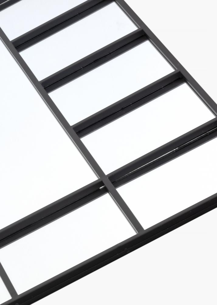 KAILA Specchio Window - Nero 80x120 cm