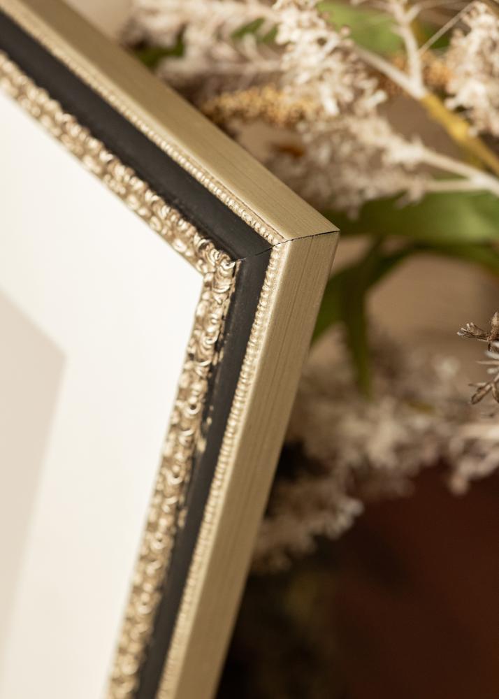 Cornice Drottningholm Argento II - Dimensioni personalizzabili