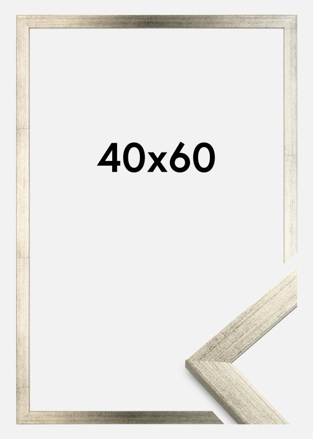 Cornice Stilren Vetro acrilico Argento 40x60 cm